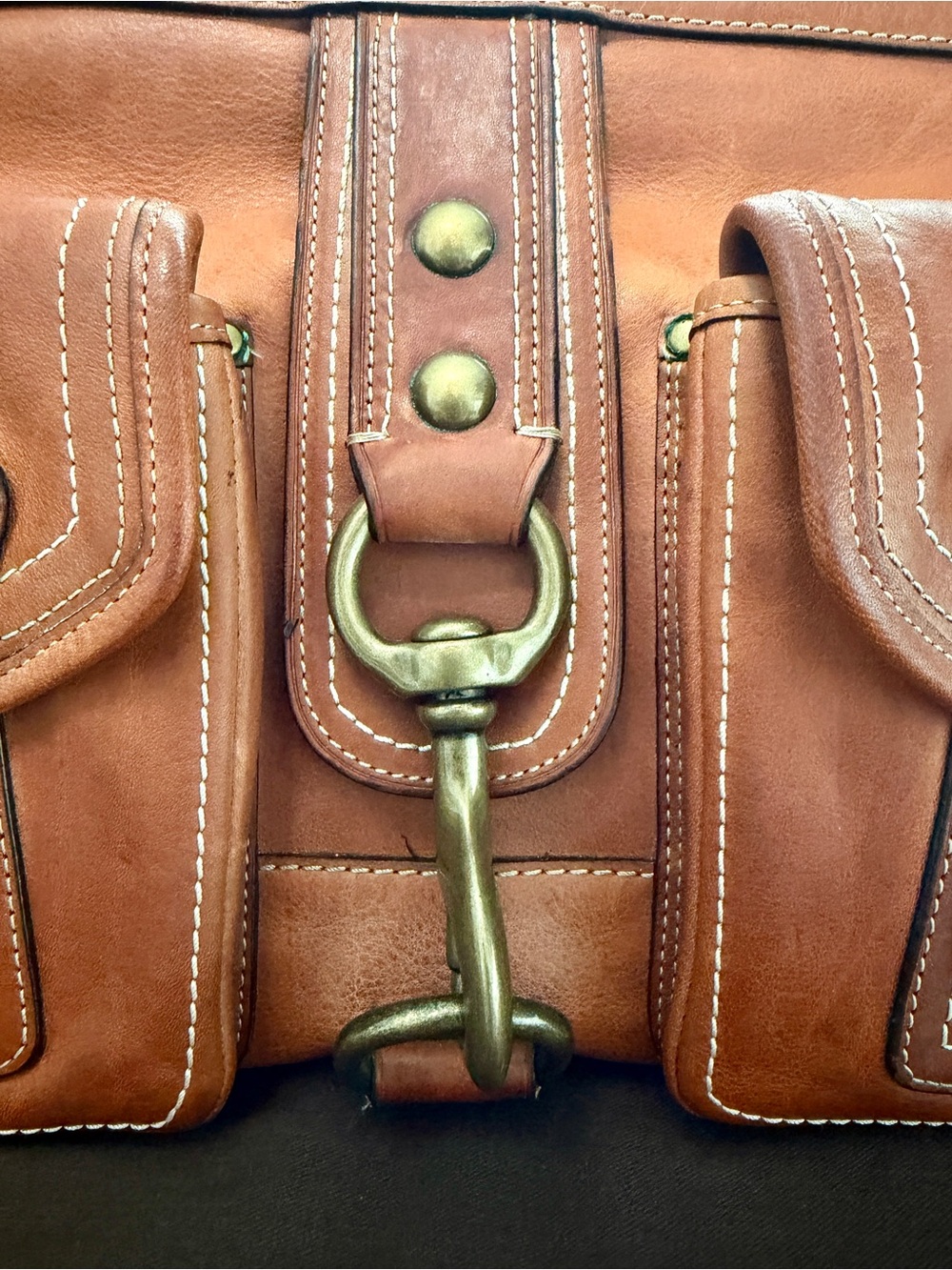Coach 65th Anniversary Mandy Satchel Shoulder Bag w/Legacy Stripe lining - Picture 9 of 15